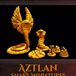 $7.00Aztlan Snake Miniatures