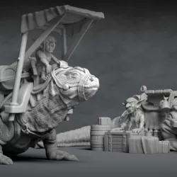 $8.50Goblin Merchant - 3D Printable character - 2 Poses 3D print model