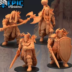 $9.90Frost Giant Set / Huge Arctic Warrior Collection