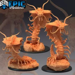 $9.90Remorhaz Set / Arctic Centipede / Snow Monster Collection