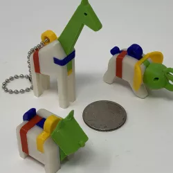 A Trio of "Keychain Puzzles".