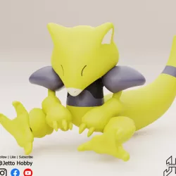 Abra (1/10 Scale Articulated Pokemon)