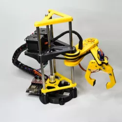 Arduino Robotic Arm (OPEN SOURCE) + Python control APP + EXTRAS