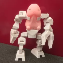 Articulated Mecha Suit for Ding Ding