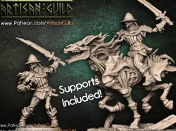 Artisan Guild Patreon "Oldburg Fallen One / Nightmare Rider" Sample 