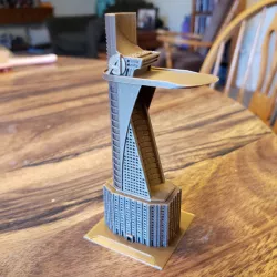 Avengers Tower for Small Scale Wargames