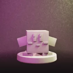 Block Kirby Amiibo