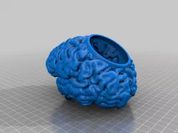 Brain Desk Planter 