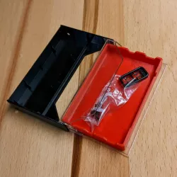 cassette case parts bins