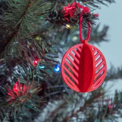 Circle Flatpack Ornament