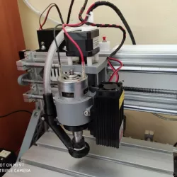 CNC 2418 (3018, 1610)vacuum cleaner adapter +laser holder