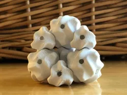 Contoured Blocks for Magnetic Tetrahedral-octahedral Honeycomb