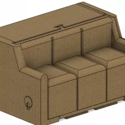 Couch Puzzle Box (Sequential Puzzle box)
