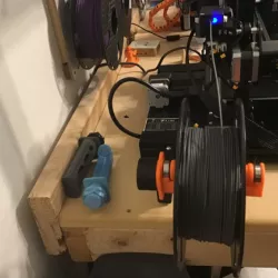 CR6se Filament holder twist lock