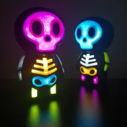 Cute Skull battery holder