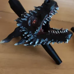 Drogon Head Hookah Mouthpiece