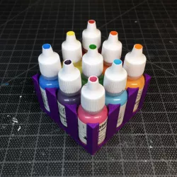 Dropper Bottle Flat Rack