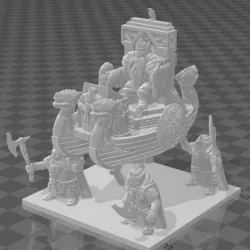 Dwarf King and Guards