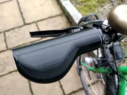 Ergonomic bike handle Bar (also for twist shifter)