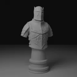 Fantasy Knight Bust