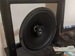 "Floating" 8-Inch open baffle Speakers (Full Range Driver)