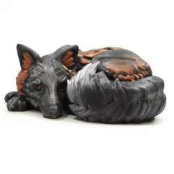 Foxy! Melanistic Fox model (single and multi material versions)