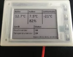 Gehäuse/Case Raspberry Pi Zero WH & Waveshare 2.7inch E-Ink display HAT