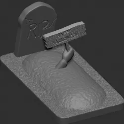 Halloween Grave