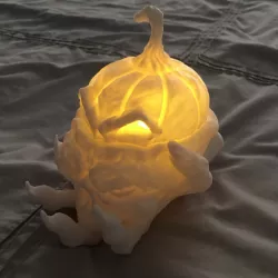 Halloween Pumpkin Skull Decoration