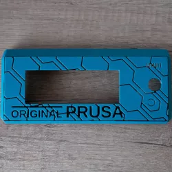 Hexagon patterned Prusa LCD cover V1 + V2
