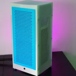 Hightower: A 3D-Printable Vertical Mini-ITX PC Chassis