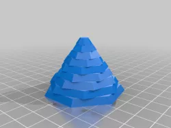 Hydroponic basket cup parametric