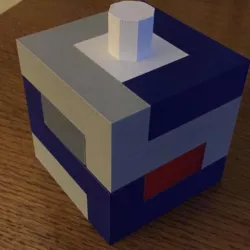 Interlocking Cube Puzzle