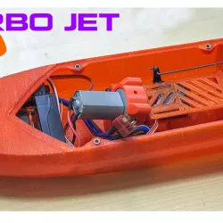 Jet Boat mini motor 180 body V2