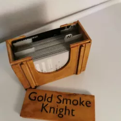 Kingdom Death: Gold Smoke Knight Card Box