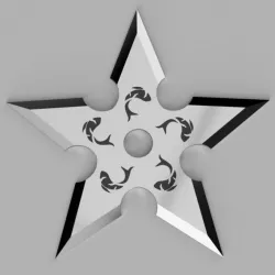Koi Shuriken/Throwing Star