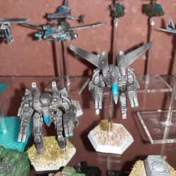 LAM Phoenix Hawk Mecha 3 stages