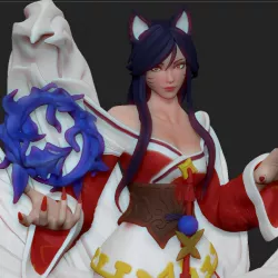 League of Legends Ahri figuer