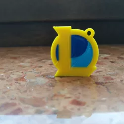 League of Legends (LOL) logo keychain