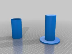 Linnmon feet for standing desk mod