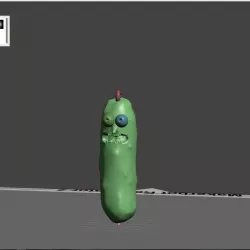 llavero pickle rick