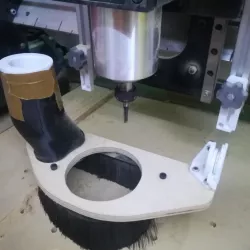 LongMill Dust Shoe Quick Release V3