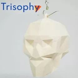 LOW POLY SKULL HALLOWEEN