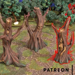 Magical Forest - Set of Trees