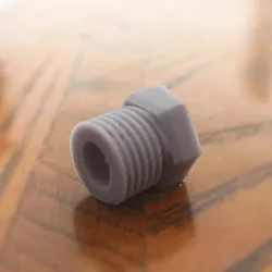 Master Airbrush Brand 1/4" BSP Male to 1/8" BSP Female Fitting Conversion Adapter, Connector for Airbrush Hoses and Compressors