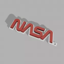NASA Keychain 