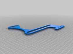 no screws needed Customized cr 10 mini cable organizer attachable by plastic clamps (read summary before print)
