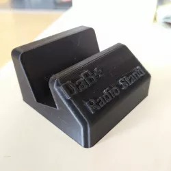 Pocket radio dab+ Stand