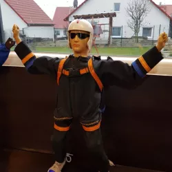 RC Skydiver Bruno Kopf Wolfgang mit Schaltergehäuse (3.2 compatibel)
