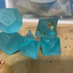 Sharp Edged Dice Set